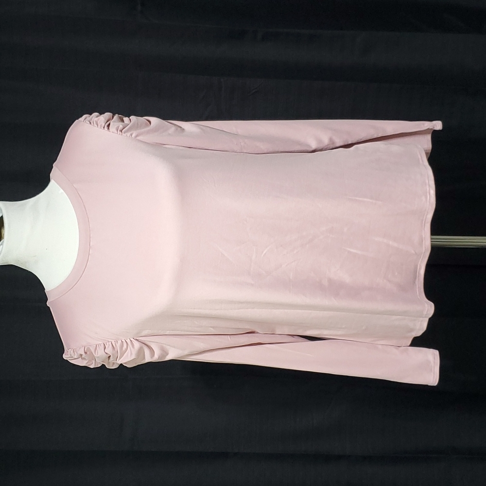 Pink long sleeve tee